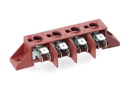 BSSTORE Morsettiera 4 Poli 450V 40A Resistente Al Calore FIno A 150°C