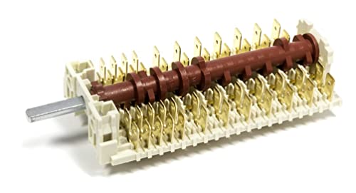 BSSTORE Commutatore Forno 7 Posizioni Compatibile Con Vari Marchi E Modelli Equivalente A C00196053 19HE069