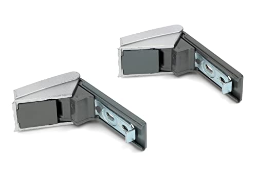 BSSTORE Kit Cerniere Per Maniglie Frigorifero 2 Unità Compatibili equivalenti a 9590178 9590190 959017800