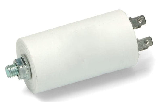 BSSTORE Condensatore Avviamento Motore Elettrico 10 uF 450VAC 50/60hz 4 Pin Universale Per Lavatrici, Pompe e Compressori