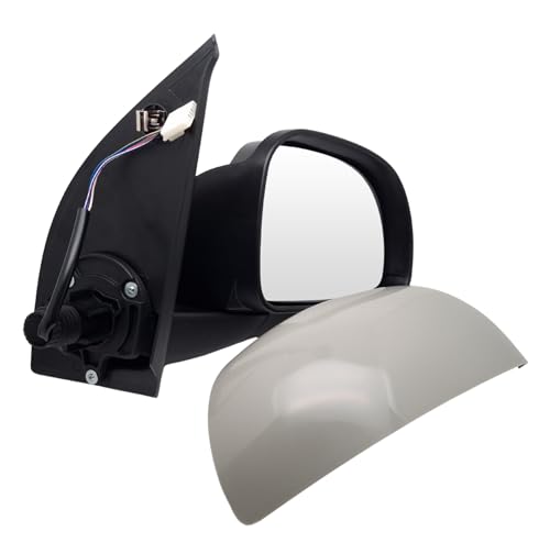 BSSTORE Specchietto Retrovisore Elettrico da Verniciare con Primer per F!at Panda (169) 2009-2011