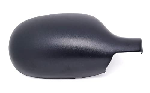 BSSTORE Calotta Specchietto Retrovisore Nera per Ren@ult CLIO II 1998, MEGANE 1996, SCENIC 1999