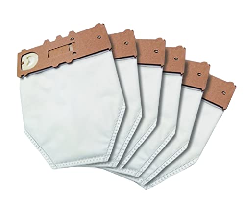 BSSTORE Kit 6 Sacchetti + Filtro Igienico Hepa + Filtro Motore Carboni Attivi Compatibile per Folletto VK130 VK131