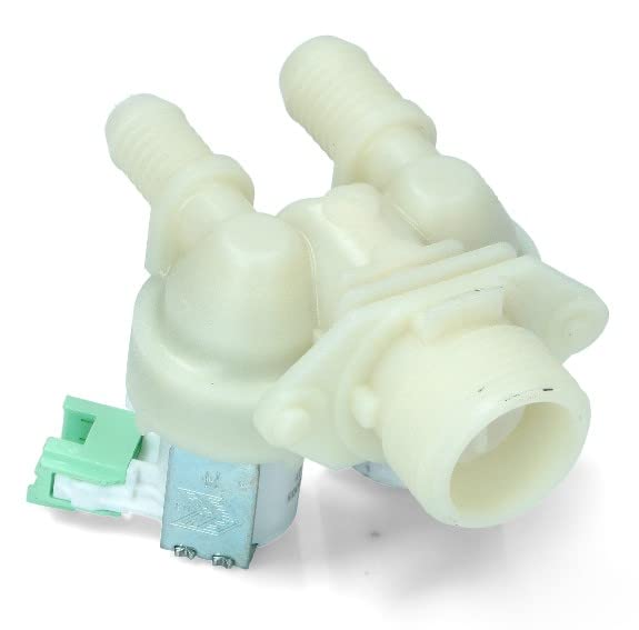 BSSTORE Elettrovalvola Lavatrice 2 Vie 180° Compatibile Con Vari Marchi E Modelli Equivalente A 3792262101
