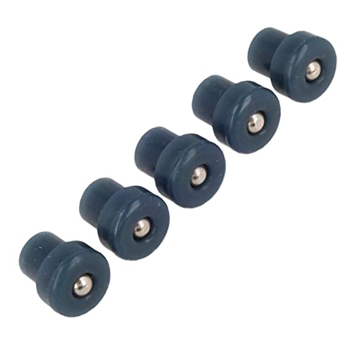 BSSTORE KW650568 Kit 5 Piedini di Ricambio in Gomma con Vite - Compatibile Kenwood per A901, A701, KM