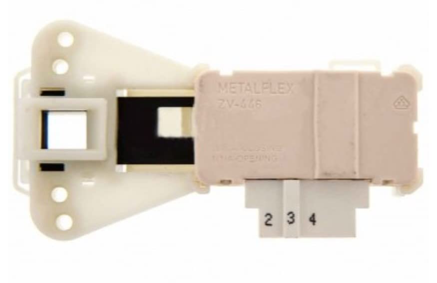 BSSTORE Bloccoporta Elettroserratura Lavatrice A 3 Contatti Compatibile Con Vari Modelli Equivalente A 482000022732, C00085194