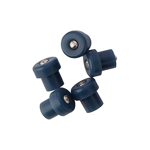 BSSTORE KW650568 Kit 5 Piedini di Ricambio in Gomma con Vite - Compatibile Kenwood per A901, A701, KM