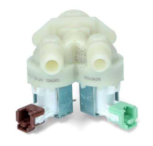 BSSTORE Elettrovalvola Lavatrice 2 Vie 180° Compatibile Con Vari Marchi E Modelli Equivalente A 3792262101