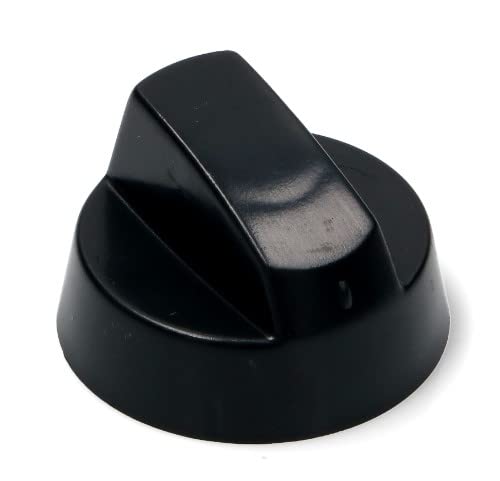 BSSTORE Kit Completo 4 Manopole Universali Colore Nero Adattabili A Qualsiasi Piano Cottura