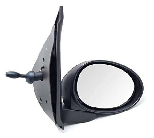 BSSTORE Specchietto Retrovisore per Tyt Aygo, Ctr C1, Pgt 107 dal 2005 al 2014 Completo con Regolazione Meccanica