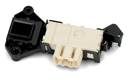 BSSTORE Bloccoporta Oblò Lavatrice A 3 Contatti Compatibile Con Vari Marchi E Modelli Equivalente A 481228058048