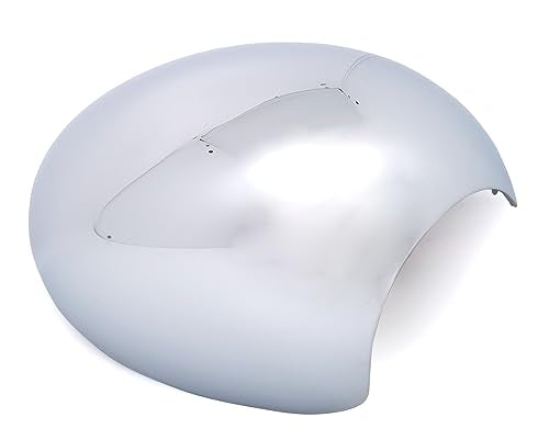 BSSTORE Calotta Specchietto Retrovisore Cromata Lucida per MINI 2006, COUNTRYMAN 2010, CLUBMAN 2007, PACEMAN 2012