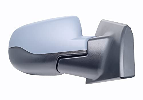 BSSTORE Specchietto Retrovisore Esterno da Vernciare con Primer per R. CLIO dal 2009 al 2012 con Regolazione Manuale