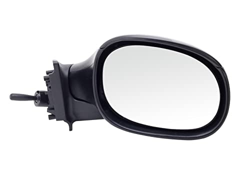BSSTORE Specchietto Retrovisore Esterno Nero per CTR C3 dal 2002 al 2009 Completo con Specchio e Regolazione Meccanica