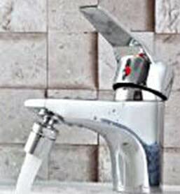 BSSTORE Aeratore con Snodo Filetto Maschio Mm 24X1 in Ottone Cromato.