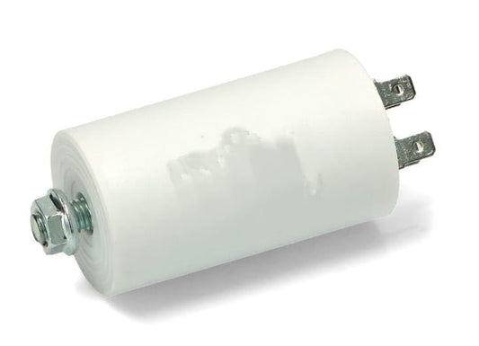 BSSTORE Condensatore Lavatrice 16 uF 450VAC 4 Pin 50/60Hz Compatibile Con Vari Maechi E Modelli Equivalente A C00013582