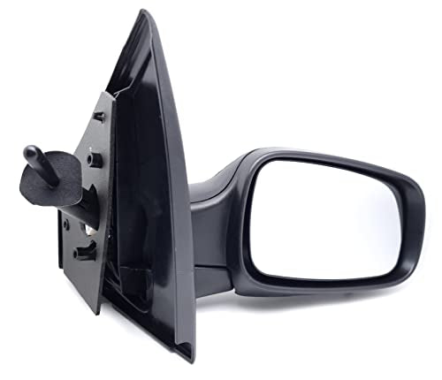 BSSTORE Specchietto Retrovisore Esterno Nero per R. CLIO dal 2005 al 2009 (BR0/1, CR0/1) con Regolazione Manuale