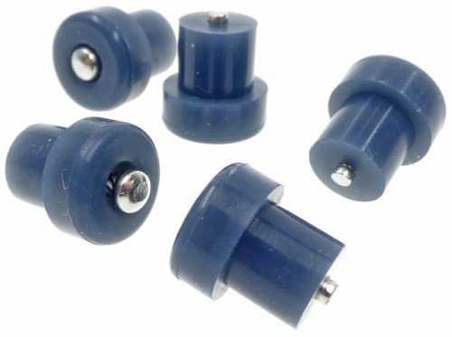 BSSTORE KW650568 Kit 5 Piedini di Ricambio in Gomma con Vite - Compatibile Kenwood per A901, A701, KM
