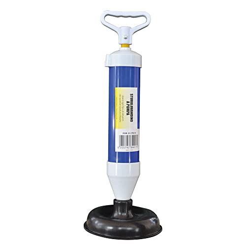BSSTORE STURASCARICHI STANTUFFO A POMPA PER LAVABI E BIDET CON VENTOSA DIAMETRO CM 15,5