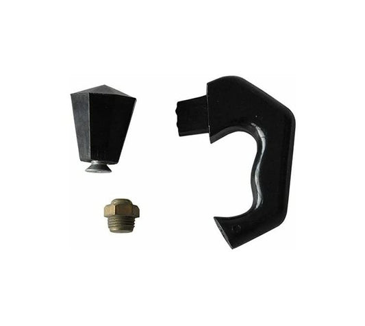 BSSTORE Set Tre Pezzi Ricambio Caffettiera Moka: Manico, Pomolo, Valvola