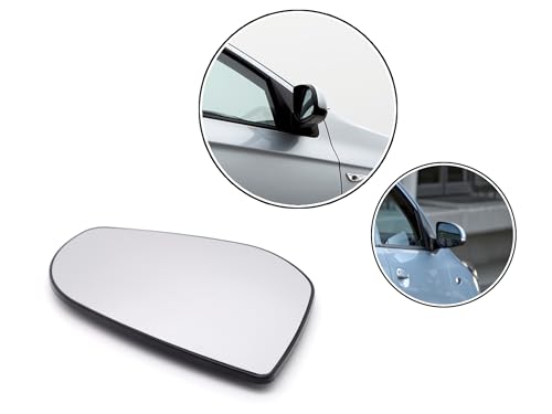 BSSTORE Vetro Specchietto Retrovisore per HYUND@I I20 2009-2012, I10 2008-2013