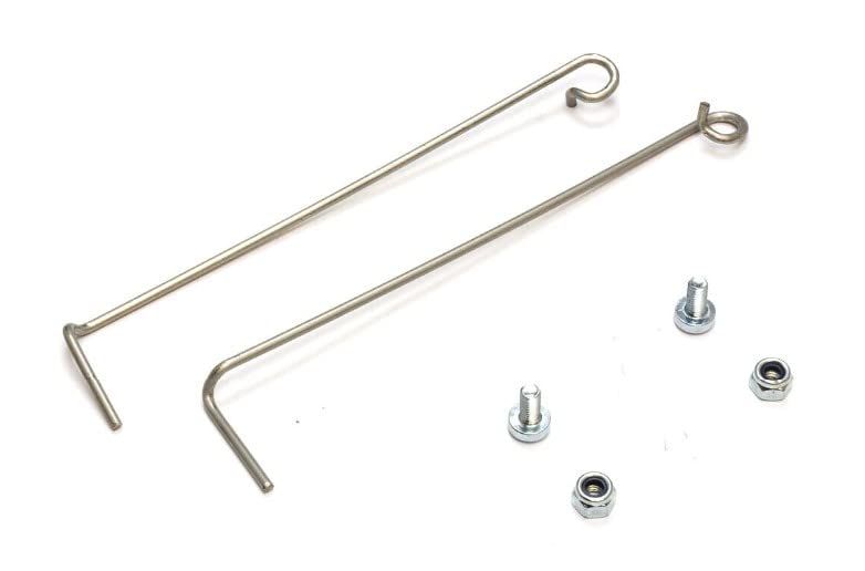 BSSTORE Kit Completo Molle Sportello Lavatrice Carico Verticale Compatibile Con Vari Modelli Equivalente A 481209498005 481931039104