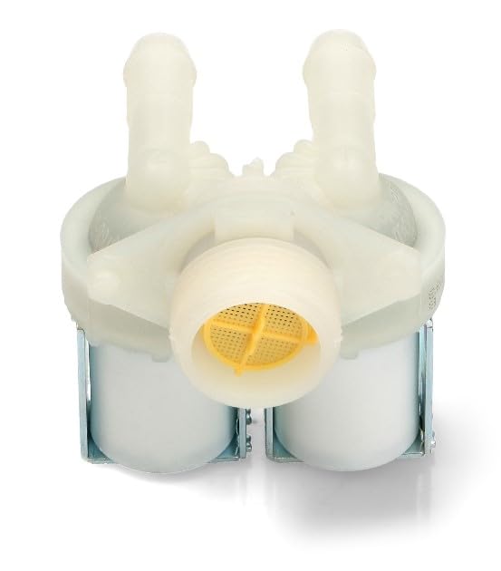 BSSTORE Elettrovalvola Lavatrice 2 Vie 180° Compatibile Con Vari Marchi E Modelli Equivalente A 41040283