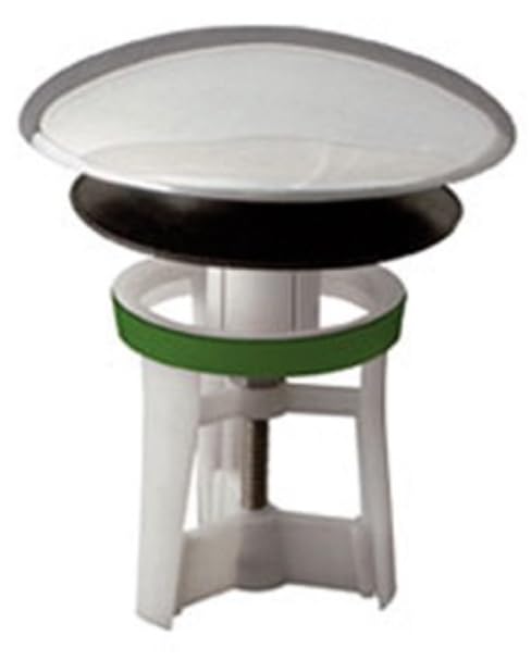 BSSTORE Tappo Per Lavandini E Bidet A Scatto Per Pilette Con Scarico Passante In Acciaio Inox Cromato