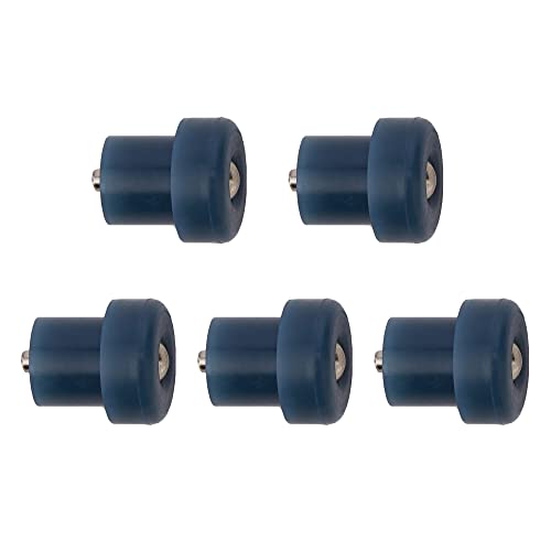 BSSTORE KW650568 Kit 5 Piedini di Ricambio in Gomma con Vite - Compatibile Kenwood per A901, A701, KM