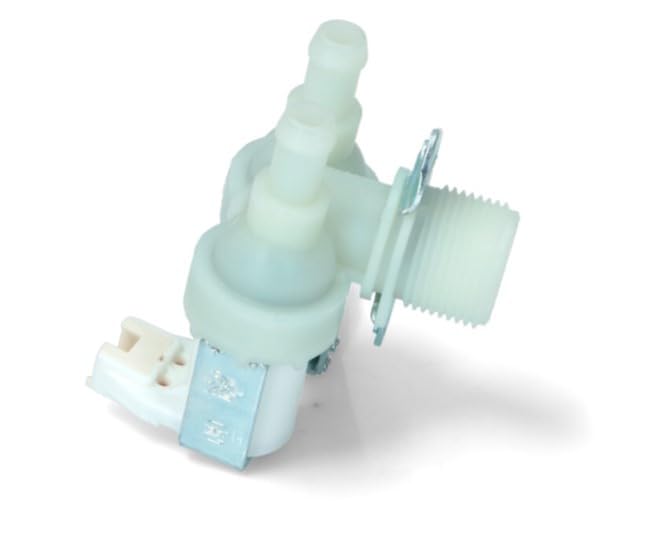 BSSTORE Elettrovalvola Lavatrice 2 Vie 90° Compatibile Con Vari Marchi E Modelli Equivalente A 908092000950