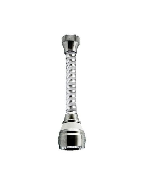 BSSTORE Aeratore A Snodo Flessibile Bimateriale Lungo Doppio Getto Lavello Cucina Universale