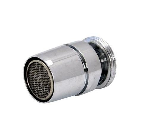 BSSTORE Aeratore con Snodo Filetto Maschio Mm 24X1 in Ottone Cromato.