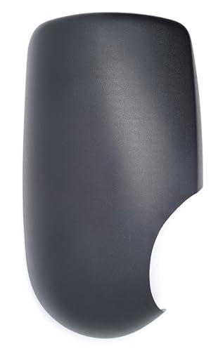 BSSTORE Calotta Specchietto Retrovisore Nera Ruvida per F0RD TRANSIT Mk5 Mk6 2000-2014