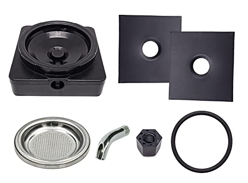 BSSTORE Kit Ricambi FROG Guarnizione, Portacialda, Filtro, Beccuccio, Dado + 2x Spessore Calibrato