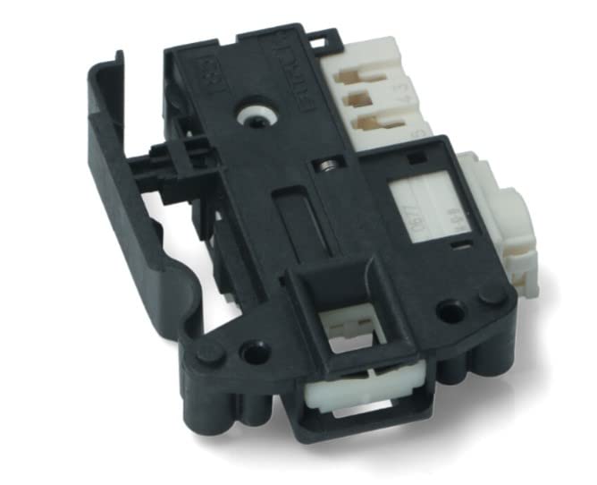 BSSTORE Bloccoporta Oblò Lavatrice A 3 Contatti Compatibile Con Vari Marchi E Modelli Equivalente A C00628818