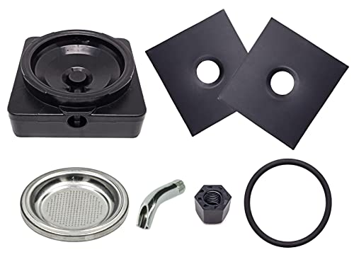 BSSTORE Kit Ricambi FROG Guarnizione, Portacialda, Filtro, Beccuccio, Dado + 2x Spessore Calibrato