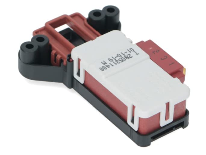 BSSTORE Elettroserratura Oblò Lavatrice A 3 Contatti 250V Compatibile Con Vari Modelli Equivalente A 2805310400 ZV446T1