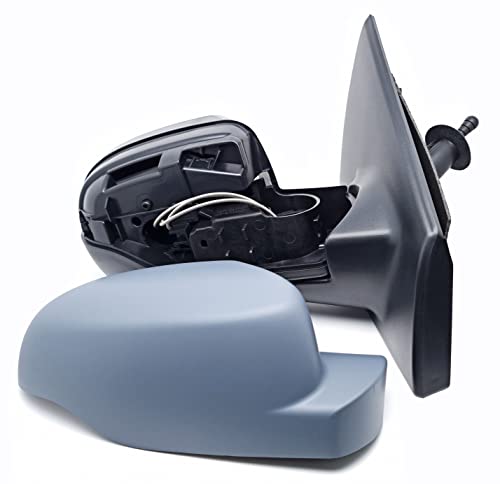 BSSTORE Specchietto Retrovisore Esterno da Vernciare con Primer per R. CLIO dal 2009 al 2012 con Regolazione Manuale