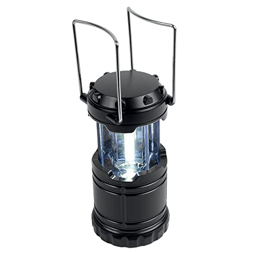BSSTORE Lampada da Campeggio Portatile a LED 180 Lumen con Maniglie in Metallo | Impermeabile IPx5 per Tenda, Campeggio, Pesca, Emergenza, Trekking, Viaggio