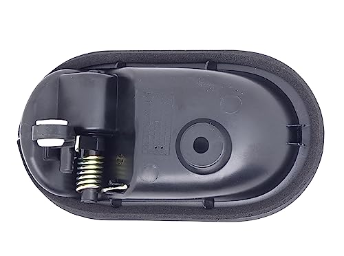BSSTORE Maniglia Porta Interna Cromata Anteriore e Posteriore per D@cia Duster 2010-2017, Sandero 2008-2012