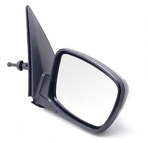 BSSTORE Specchietto Retrovisore Esterno Nero per HYUND@I I10 I 2008-2013 con Regolazione Manuale