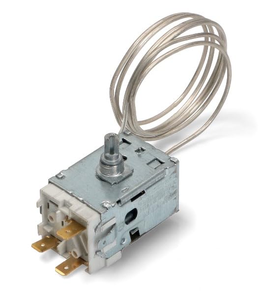 BSSTORE Termostato Frigorifero A13-0057 3 Contatti Compatibile Con Vari Marchi E Modelli Capillare 1000Mm Equivalente A 481927128441
