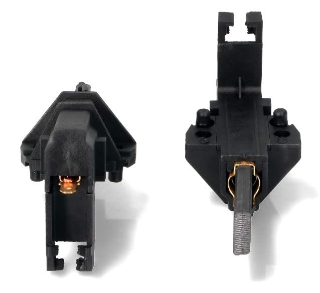 BSSTORE Kit 2 Carboncini Motore Lavatrice Compatibili Con Vari Marchi E Modelli Equivalenti A 00151613 481236248004