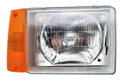 BSSTORE Faro Proiettore Anteriore R2 per Panda dal 1986 al 2003 (141, 141A) Regolazione Elettrica