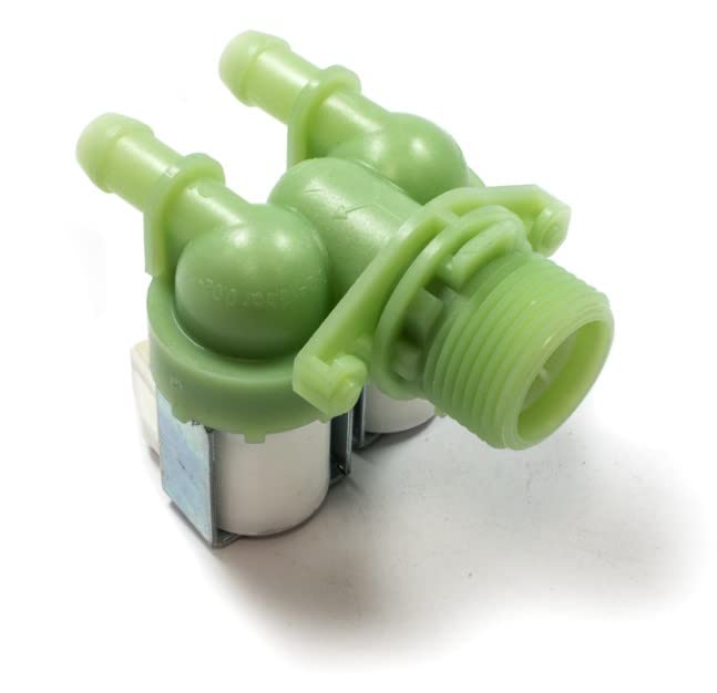 BSSTORE Elettrovalvola 2 Vie 180° Per Lavatrice Compatibile Con Vari Marchi E Modelli Equivalente A 41018989
