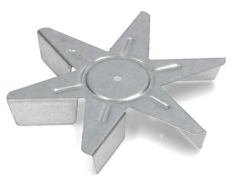 BSSTORE Ventola Motore Forno Universale Da 6 Pale In Alluminio