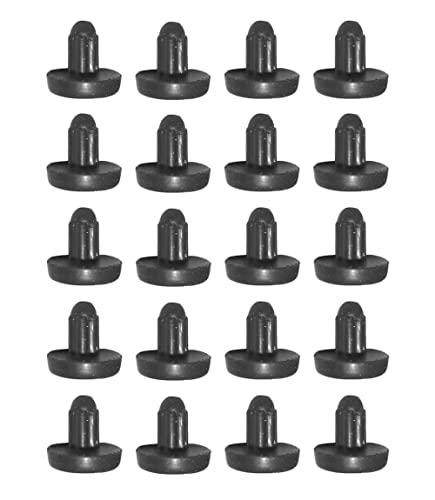 BSSTORE Piedini per Griglia Piano Cottura 5028080700 - Compatibile Electrolux, Zanussi, Rex (Kit x20)
