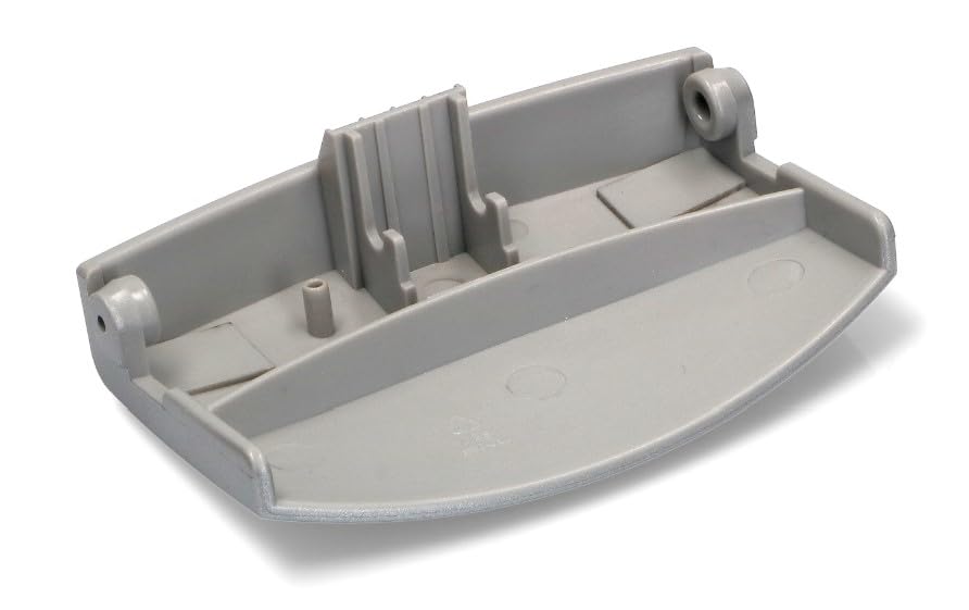 BSSTORE Kit Maniglia Oblò Lavatrice Argento Compatibile Con Vari Modelli Equivalente A 4055085551