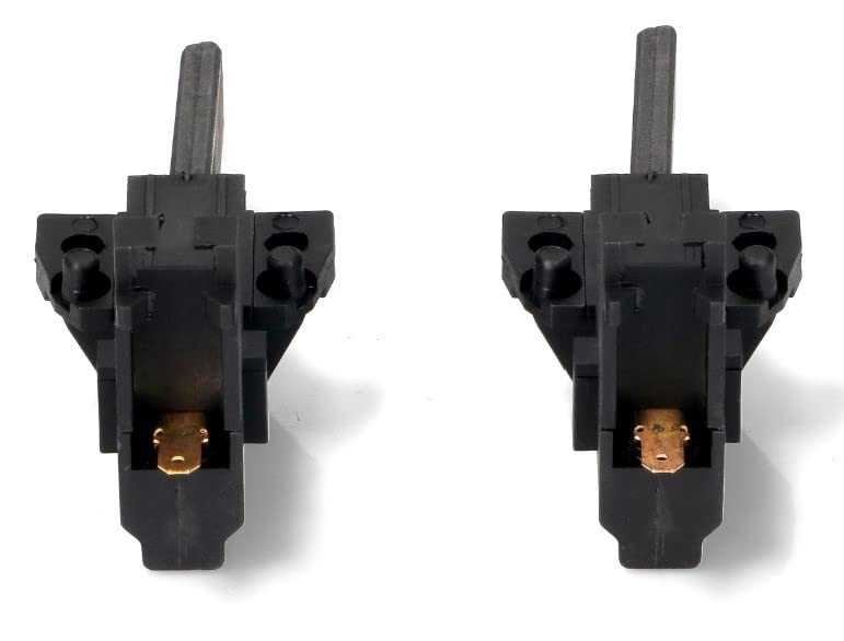 BSSTORE Kit 2 Carboncini Motore Lavatrice Compatibili Con Vari Marchi E Modelli Equivalenti A 00151613 481236248004