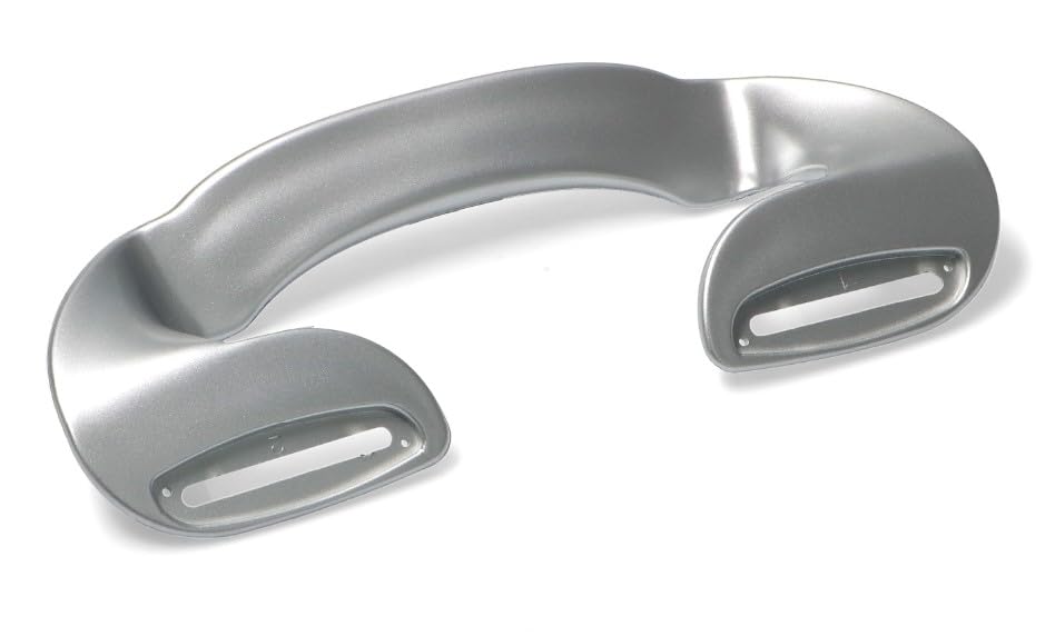 BSSTORE Maniglia Frigorifero Cromata Argento Interasse Min 75Mm Max 155Mm Universale